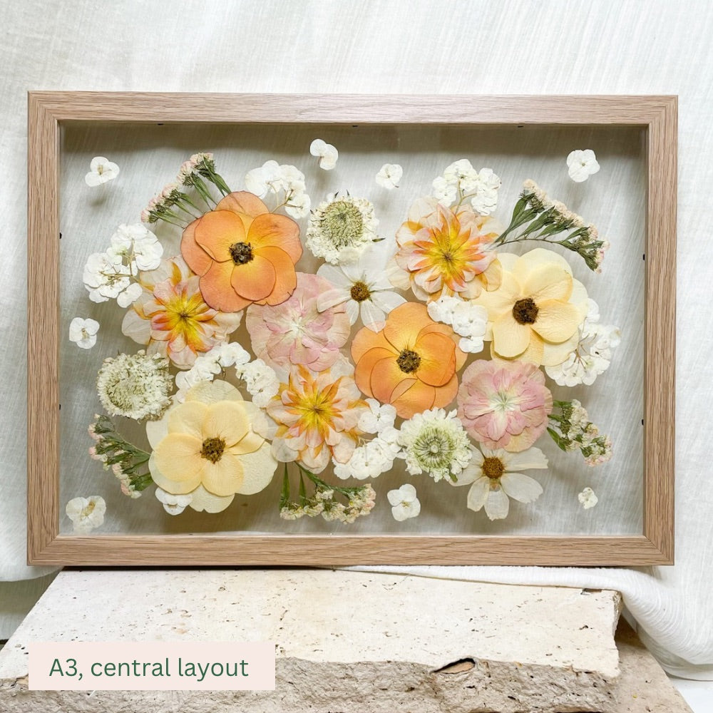 Pressed Flower Framing Floating Mount