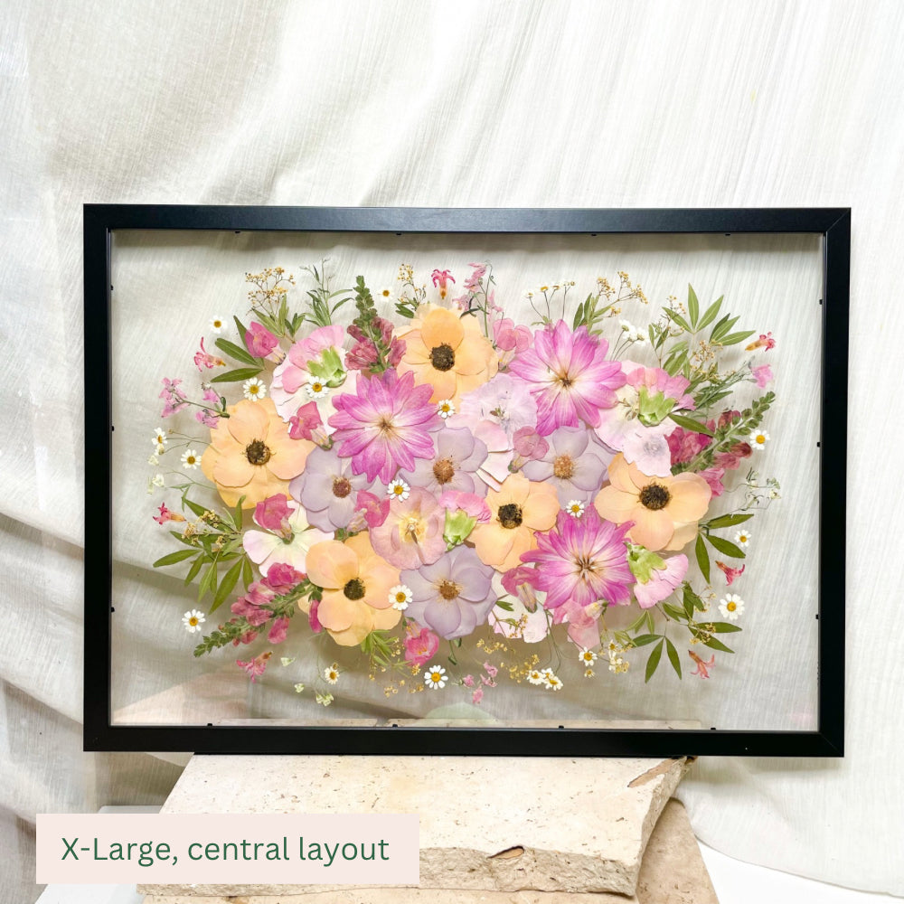 Pressed Flower Framing Floating Mount