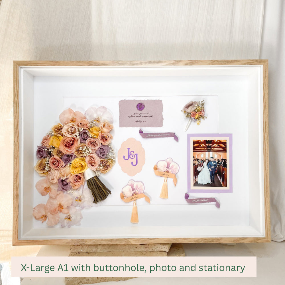 Flower Framing 3D Shadow Box