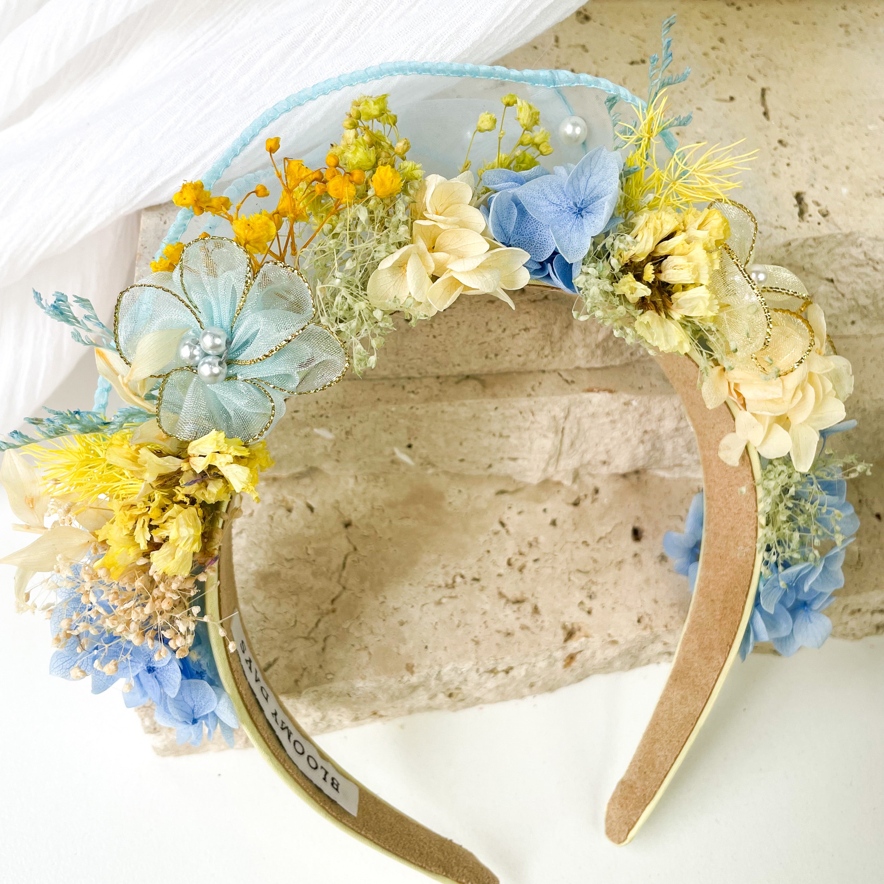 Ruffle Collection Headband - Sea Breeze