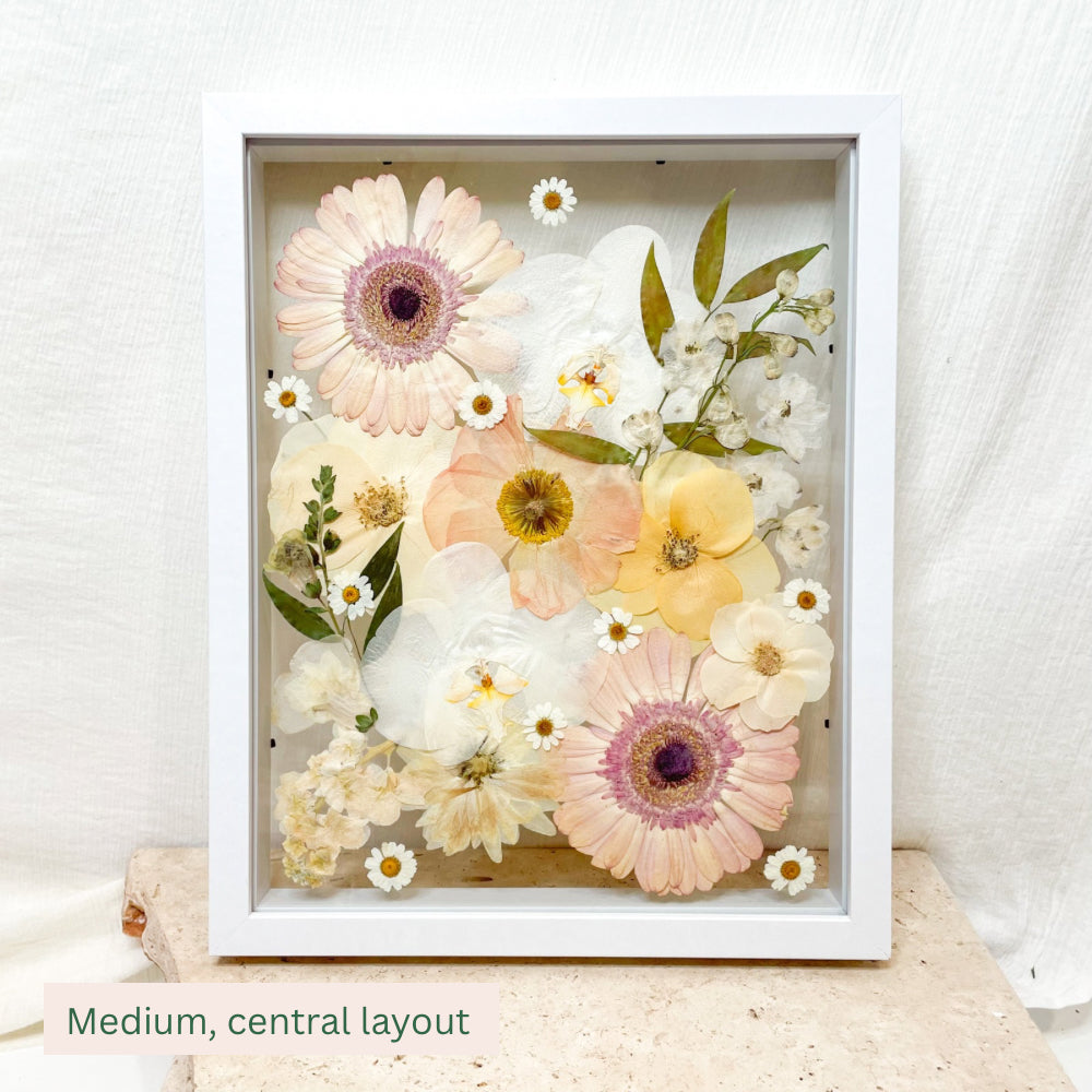 Pressed Flower Framing Floating Mount