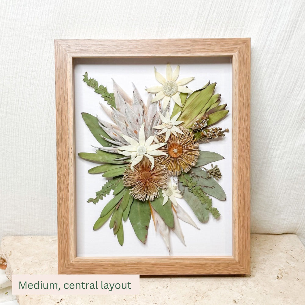 Pressed Flower Framing - with Mat Board