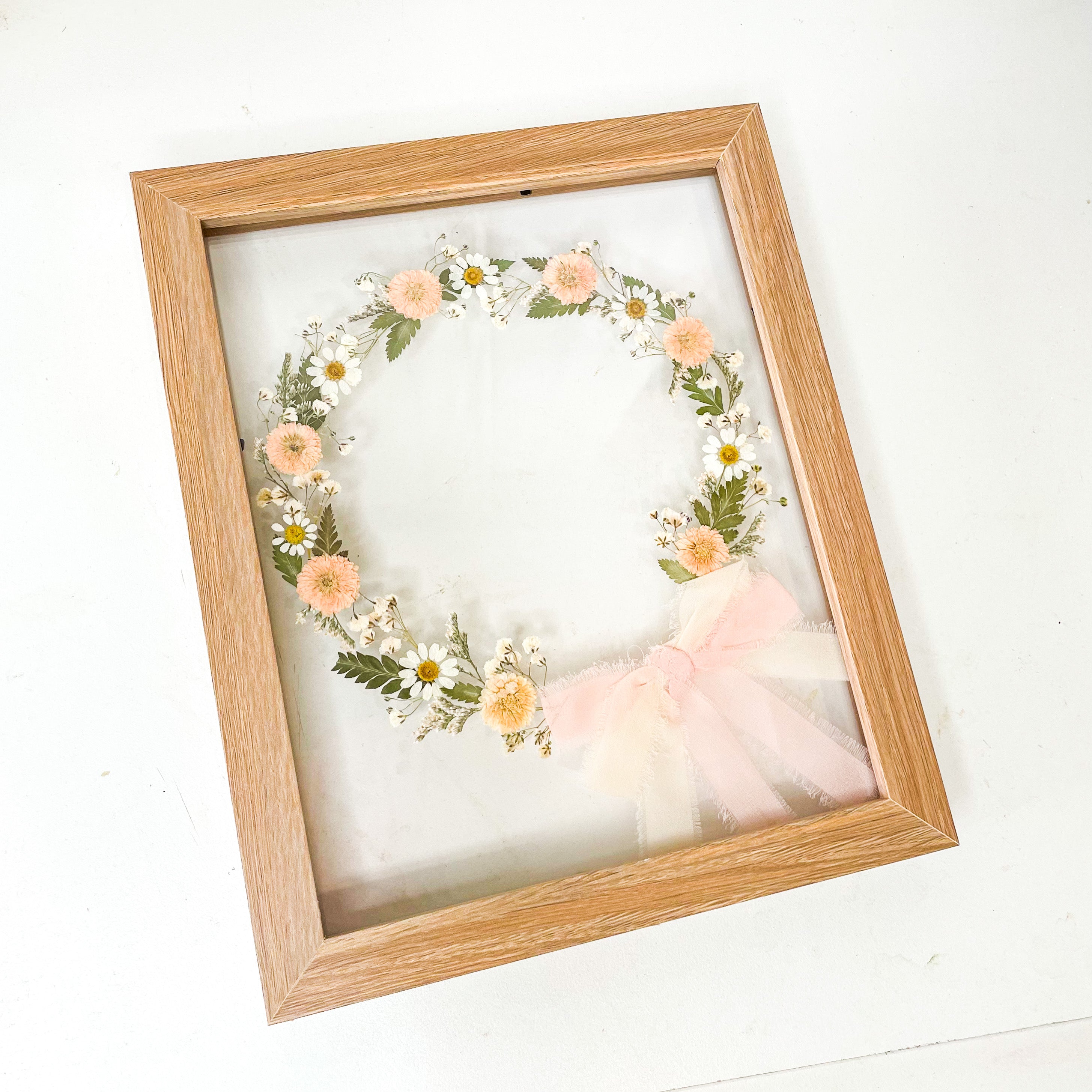 Pressed Flower Crown Framing (Add on)