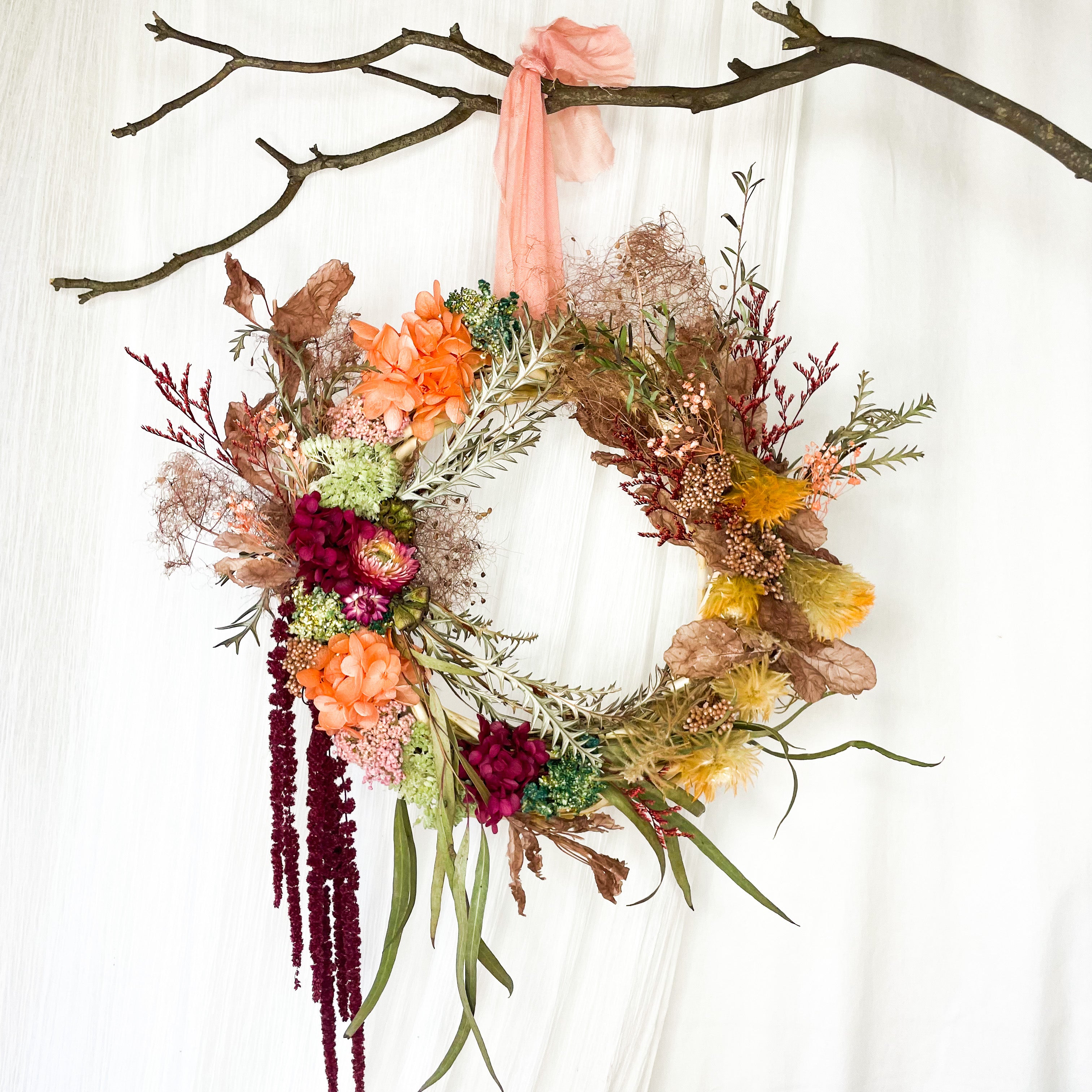 Autumn Toned Native Wreath