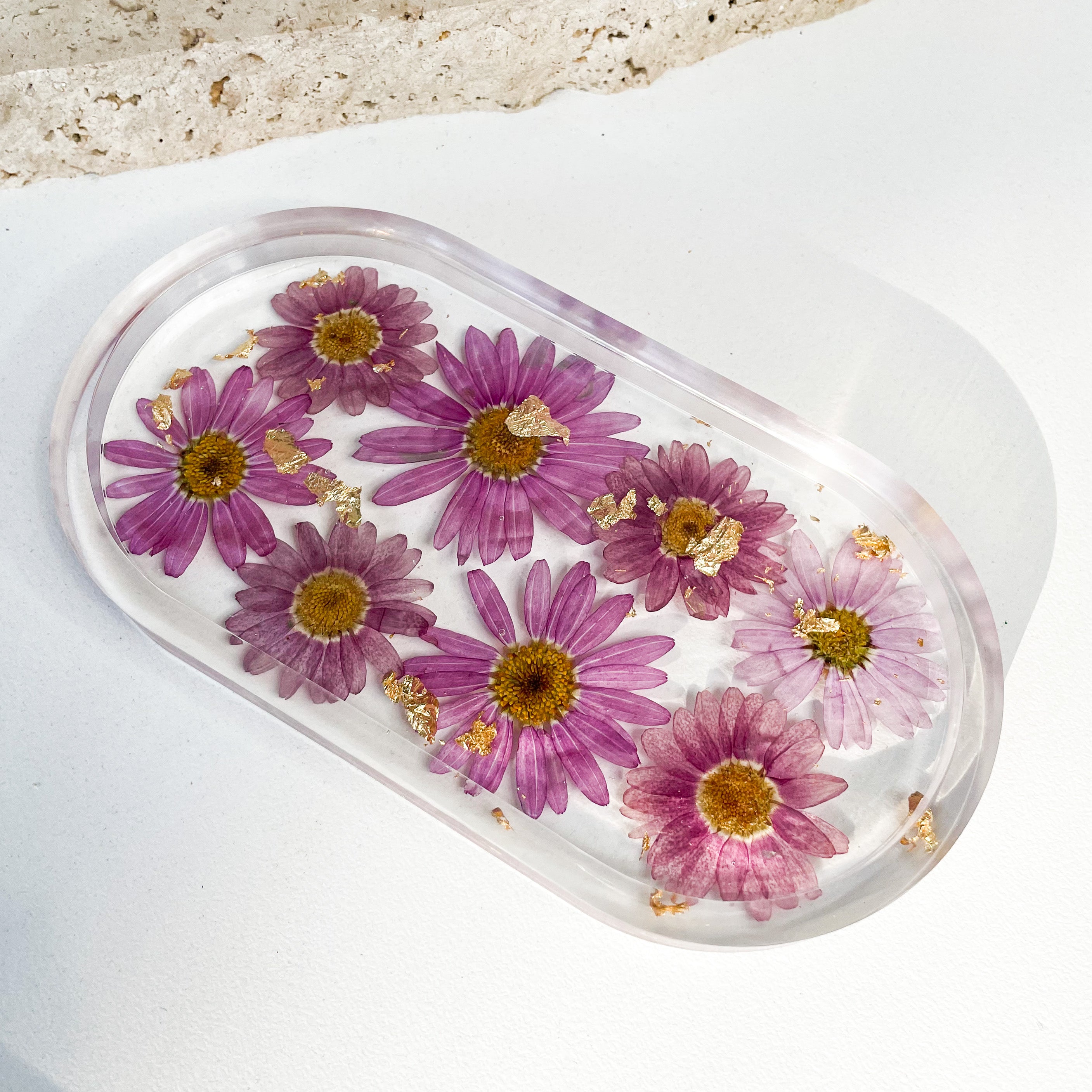 Resin Jewellery Tray - Purple Haze