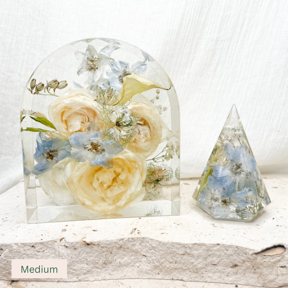 Preserved Flowers Resin Arches