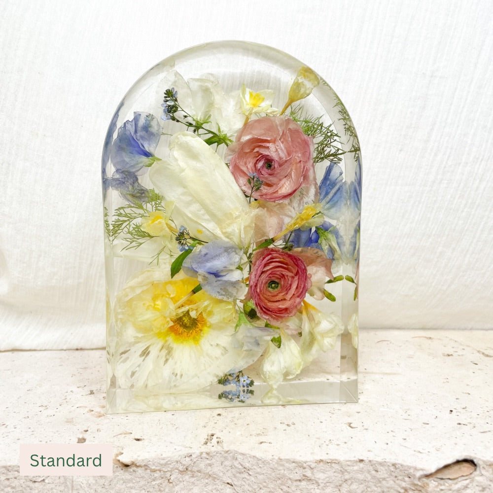 Preserved Flowers Resin Arches