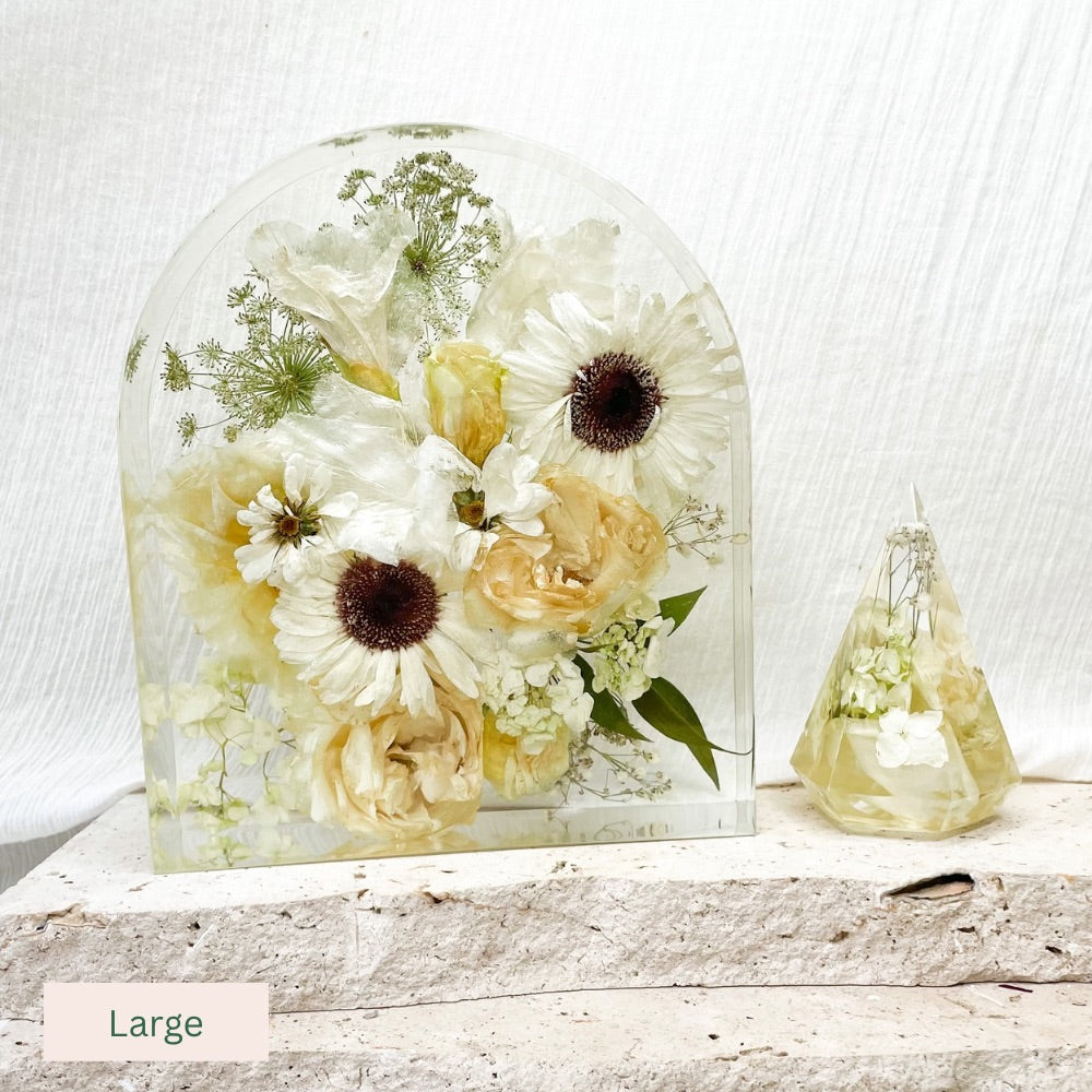 Preserved Flowers Resin Arches