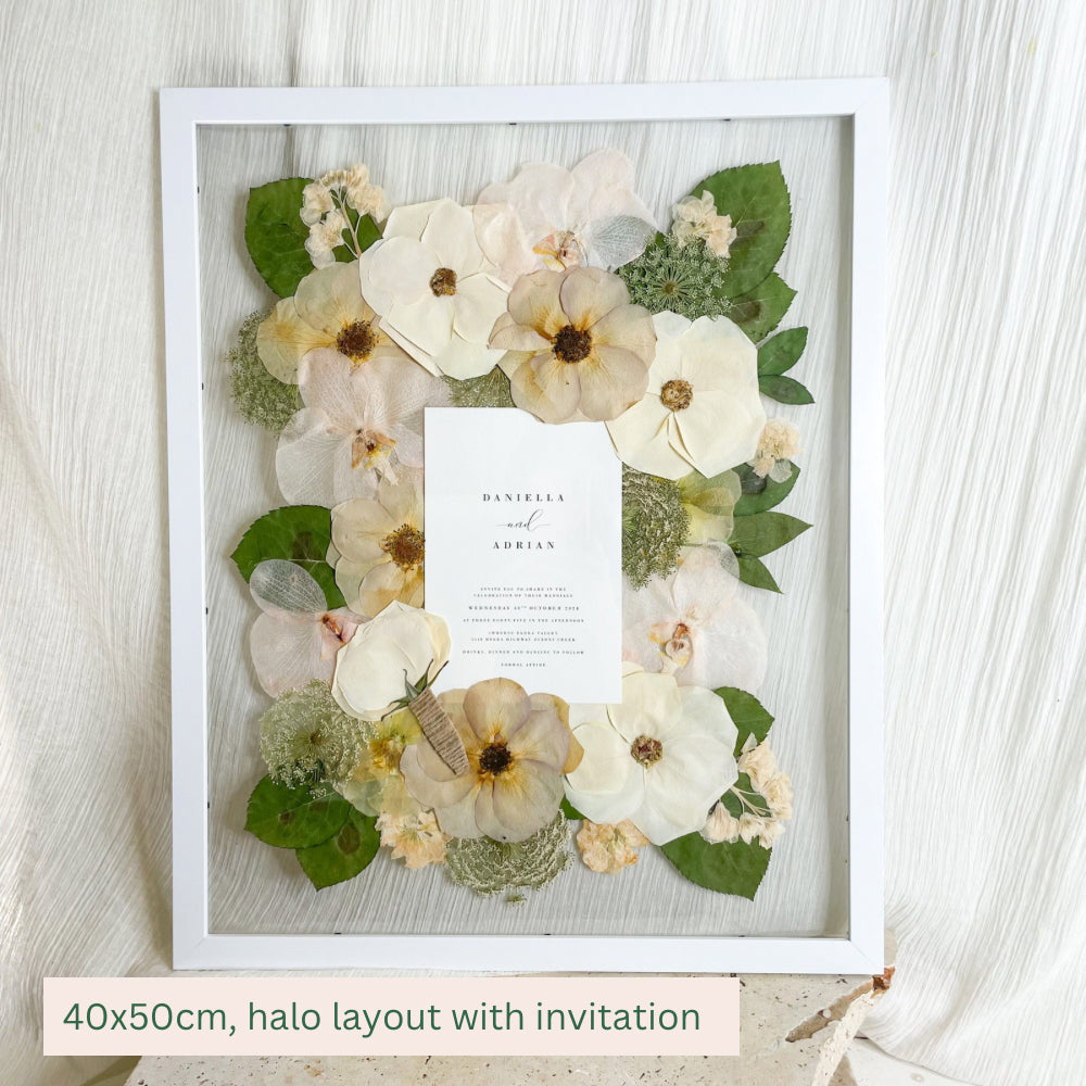 Pressed Flower Framing Floating Mount