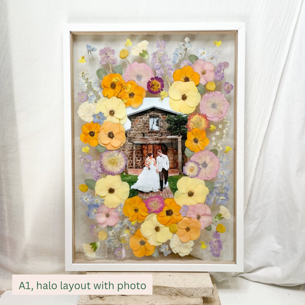 Pressed Flower Framing Floating Mount