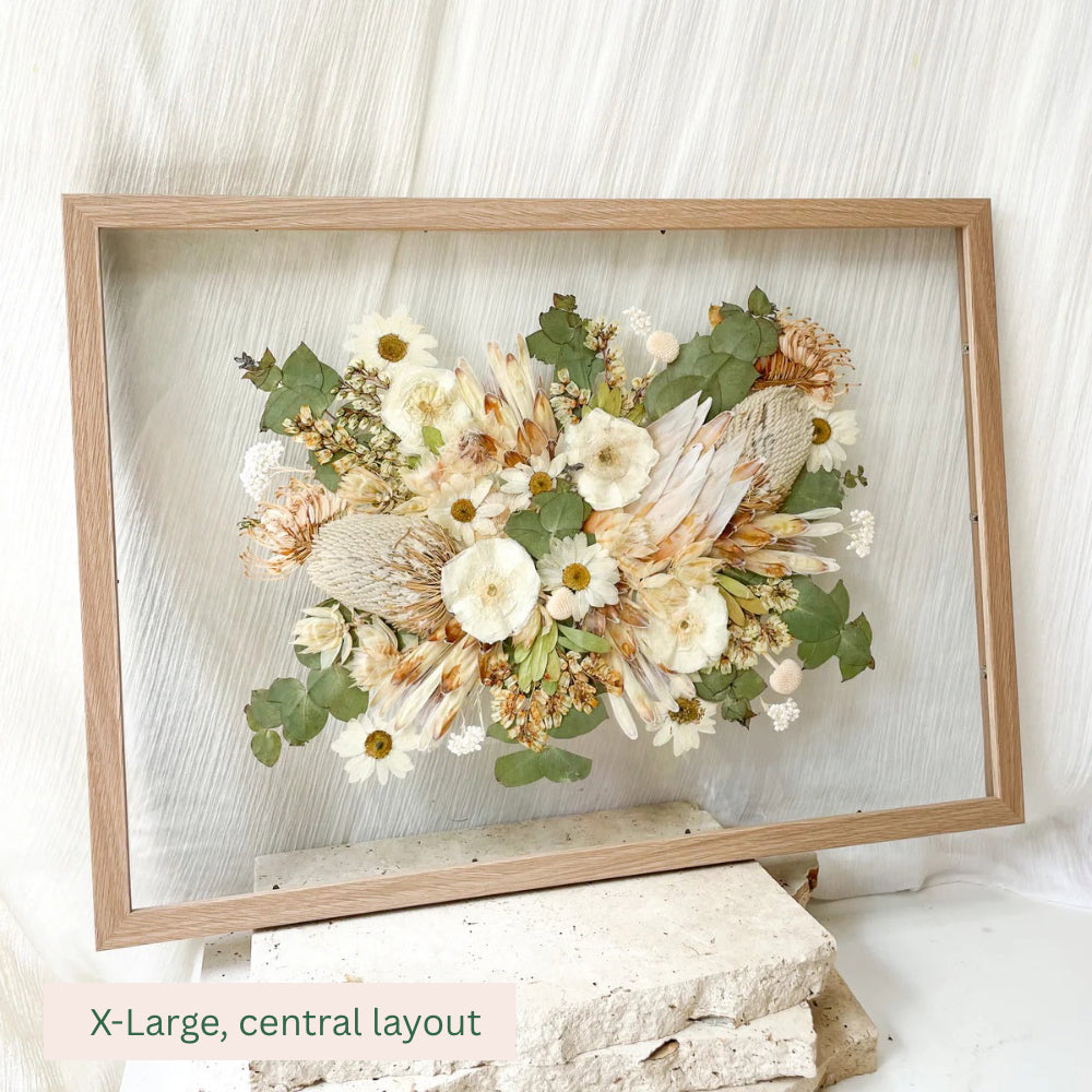 Pressed Flower Framing Floating Mount