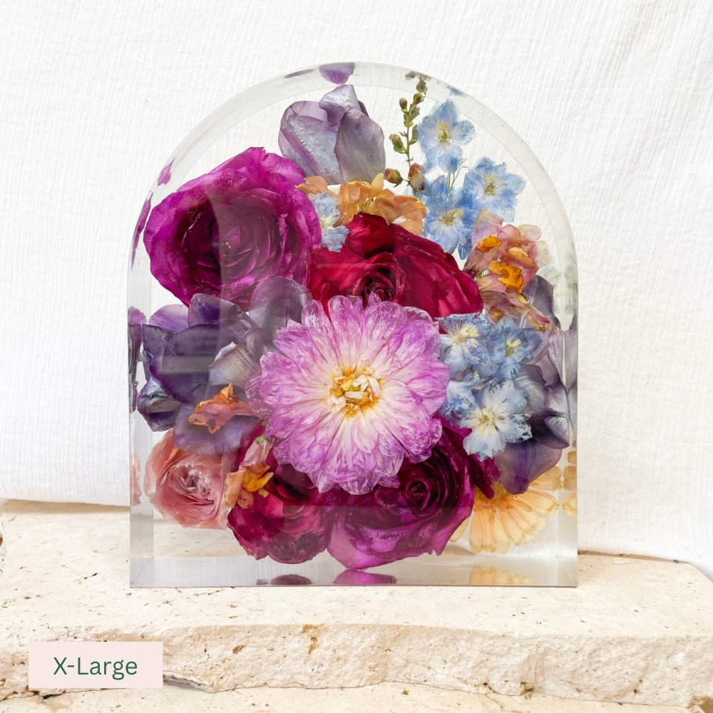 Preserved Flowers Resin Arches