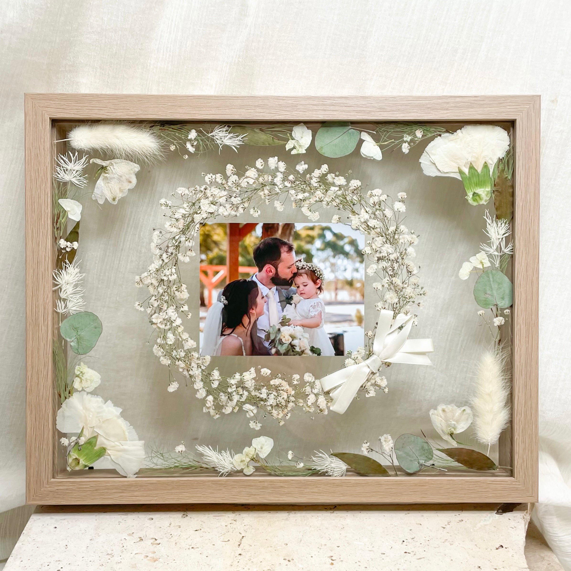 Pressed Flower Crown Framing (Add on)