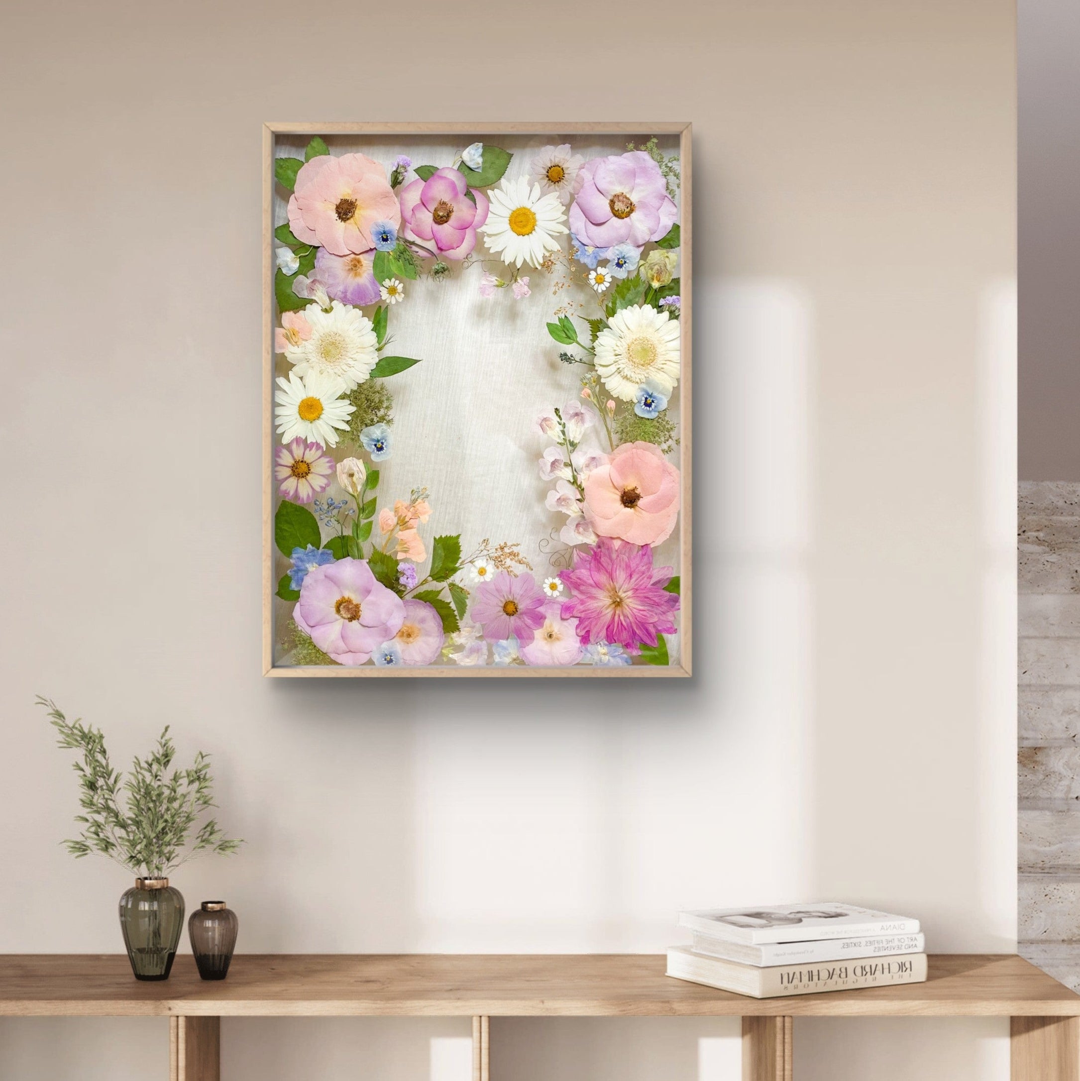 Pressed Flower Framing Floating Mount