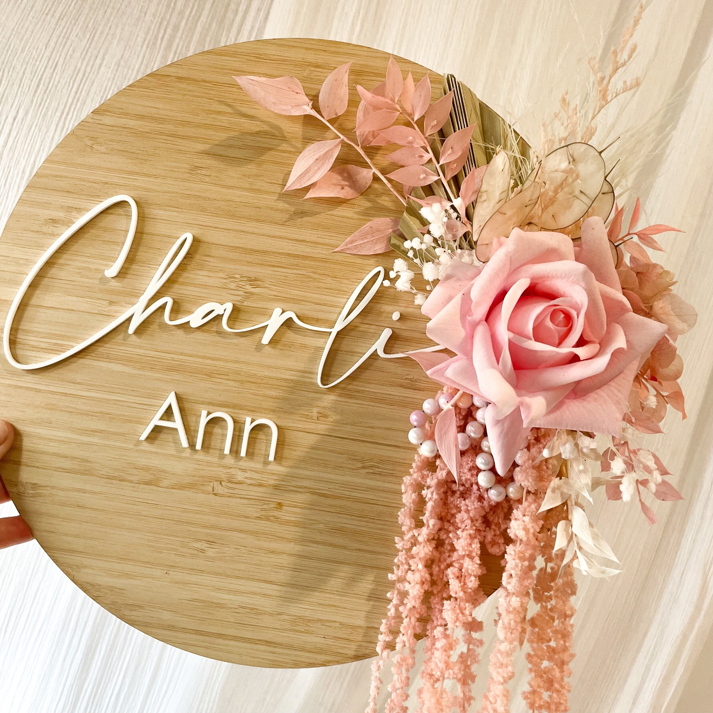 Personalised Name Plaque - 30cms